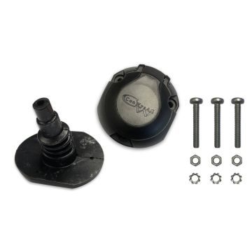 Steckdose 13-pol  Satz mit Dichtung & Schrauben Micro