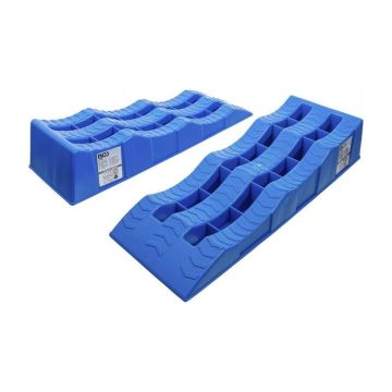 Câle bleu plastique, câle de montée, set BGS