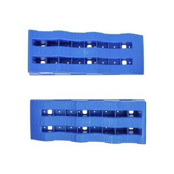 Câle bleu plastique, câle de montée, set BGS