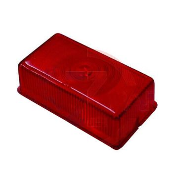 Ersatzglas Rubbolite 1175 rot Ifor