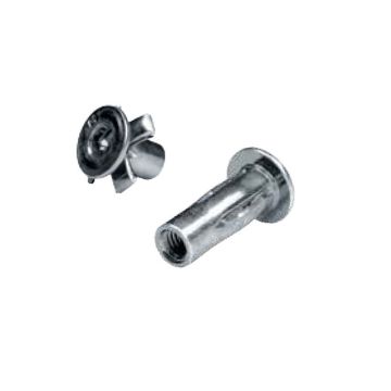 Spreiz-Blindnietmutter M 6, Flachkopf, Stahl verzinkt 7540600300