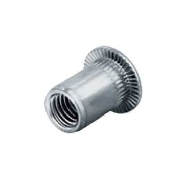 Blindnietmutter M 6, Flachkopf, Stahl verzinkt, "GO-NUT" 7550600002