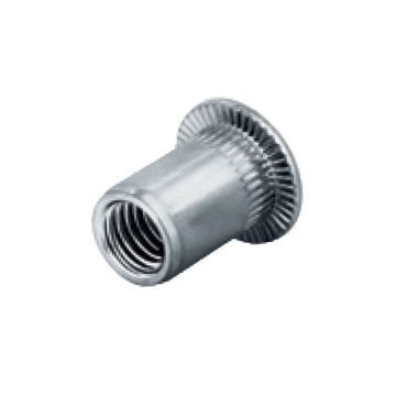 Blindnietmutter M 8, Flachkopf, Stahl verzinkt, "GO-NUT" 7550800001