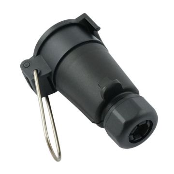 Steckerkupplung 7-pol Kunststoff 757001