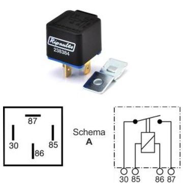 Mni-Relais contact à fermeture 75.615.140