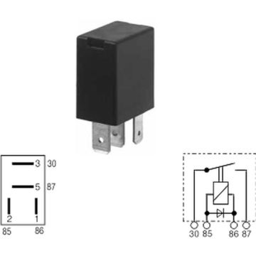 Micor-relais contact à fermeture 75.615.202