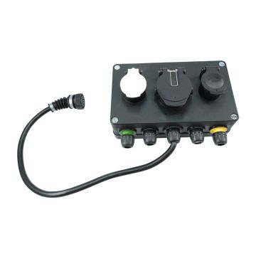 Steckdosenverteiler Aspöck 3-fach PVC Dosen