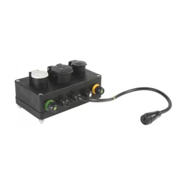 Répartiteur de prises Aspöck triple PVC