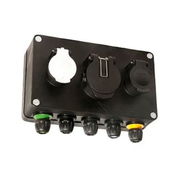 Répartiteur de prises Aspöck triple PVC