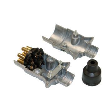 Fiche 7-pol Alu type Menbers