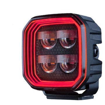 Lampe de travail LED 108x108x70, 12/24V Strands