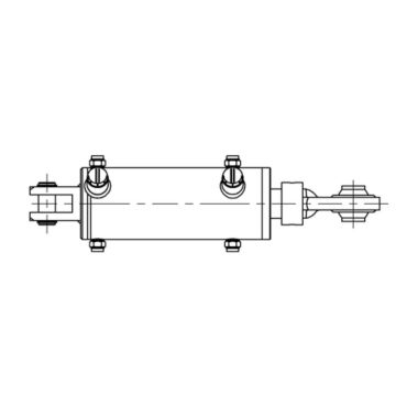 Cylindre hydraulique essieu dirigable 8127011003