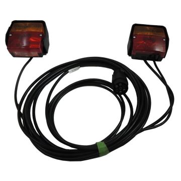 Garniture d`éclairage 12V, câble 7.5m Aspöck