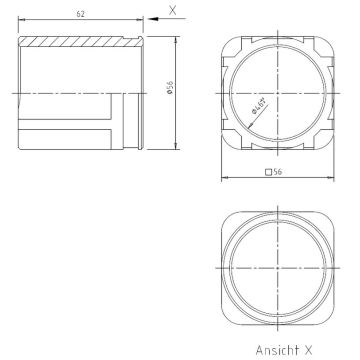 Douille WAP 15/15.1, 15/15.3, 15/15AS