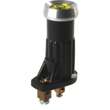 Lampe témoin jaune 12/24V