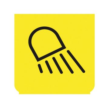 Emblem Arbeitsscheinw.  gelb zu Schalter Hella 6... u. 444...