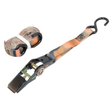 Zurrgurt LC  400daN, S-Haken, Camouflage