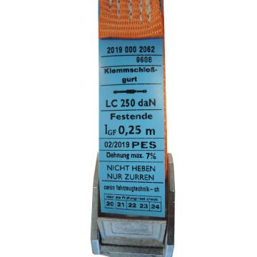 Zurrgurt LC  125daN, Airlinebeschlag