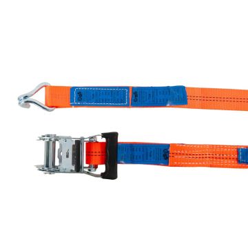 Zurrgurt LC 1000daN, Spitzhaken (orange)