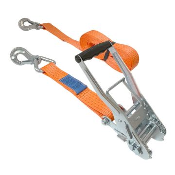 Sangle d'arrimage LC 2500daN, crochet triangle  6m
