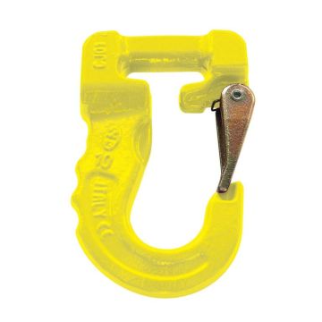 Crochet pour élingue ronde, 3 t, couleur : jaune