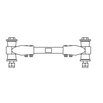 Barre de liaison complète, réglable 938ABR466