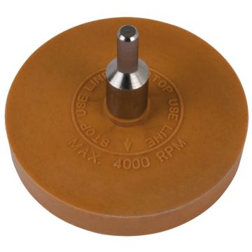 Radierscheibe mit Adapter für Bohrmaschine