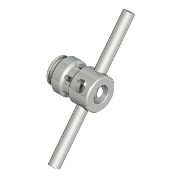 Manette fixe KNOTT M28x1.5 compl.