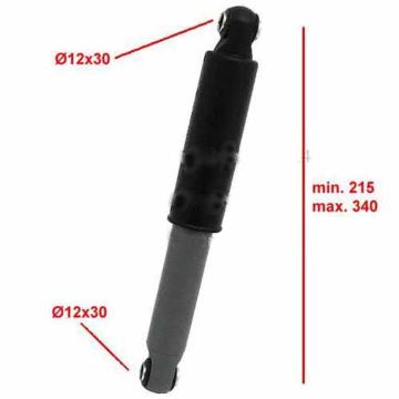 Amortisseur de châssis KNOTT L 340/225 mm