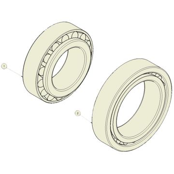 Jeu du roulement ADR VI VV