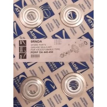 Nylonringe 62/30 Dichtsatz für 2 Achsen