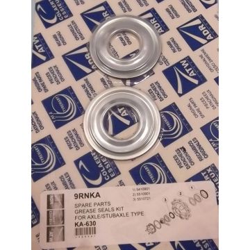 Nylonringe 90/50 Dichtsatz pro Achse