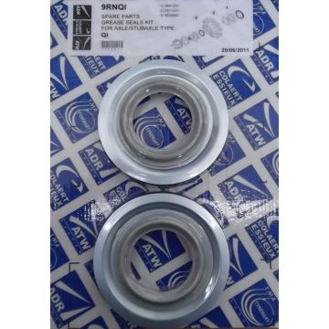 Nylonringe 125/72 Dichtsatz pro Achse