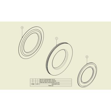 Nylonringe 130/77 Dichtsatz pro Nabe