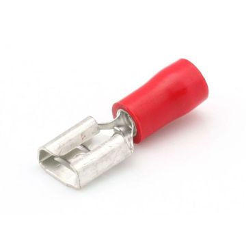 Quetschverbinder, 0.5 - 1.0 mm², rot, DIN/ISO 46245