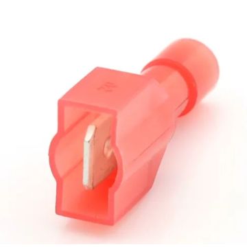 Cosses à sertir en nylon, 0,5 - 1,5mm², rouges
