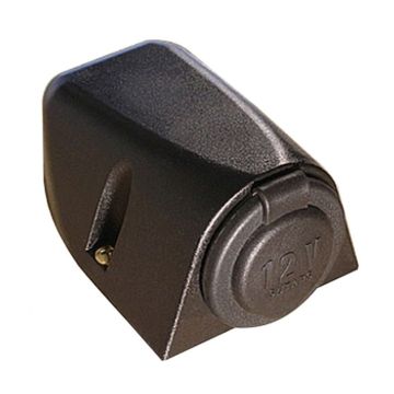 Anbau Steckdose 2 pol mit Deckel, 12V