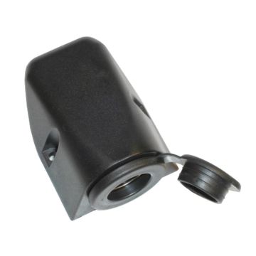 Anbau Steckdose 2 pol mit Deckel, 12V