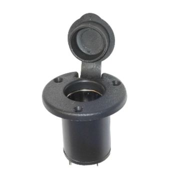 Einbau Steckdose 2-pol mit Deckel, 12V AS004