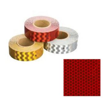 Marquage camion Avery 50mm x 50m rouge, 1 rouleau