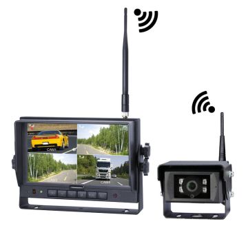Système de caméra de recul, (1) sans fil, 2.4GHz, HD 7"