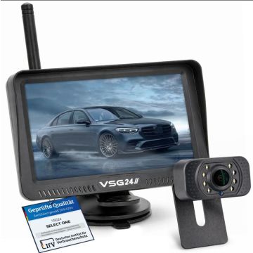 Rückfahrkamerasystem  Wireless 4.3"  12/24V
