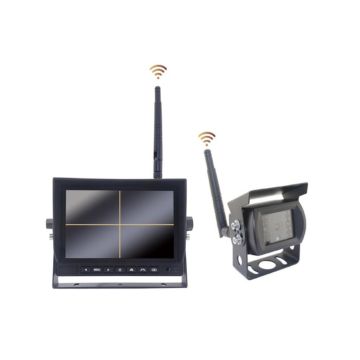 Rückfahrkamerasystem Wireless 2.4GHz, HD 7"  12/24V