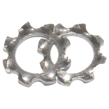 Disque denté DIN 6797 zingué