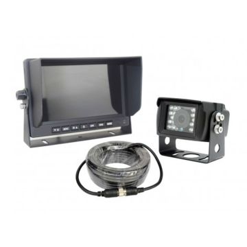 Rückfahrkamerasystem (HD 6) Kabel 20m, 7" Farbmonitor TFT