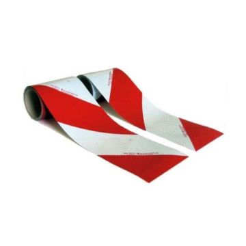 Ruban adhésif réfléchissant 3M, Reflex rouge/blanc,141mm x 9m