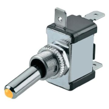 Kippschalter LED, (3)   Ein - Aus, 12V/25A