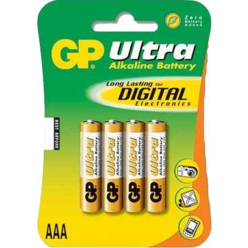 Batterien 1.5 V Blister à 4 Stk. GP24AU