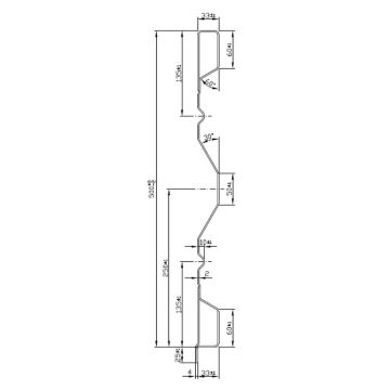 Ridelle en acier type HVAK 500