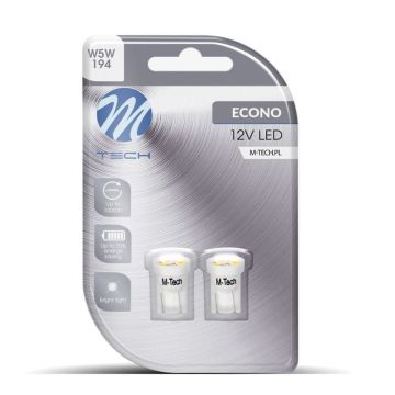 LED Glassockellampe Blister 12V Set à 2 Stk. (≙5W) LB017W